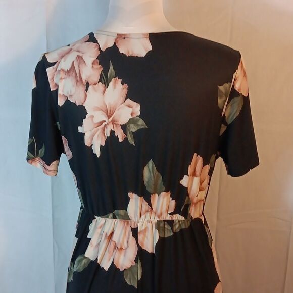 Lux & Co. Floral High Low Maxi Dress - Picture 4 of 8